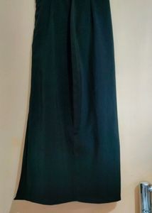 Black Straight Long Skirt ! ✨🖤{ Below Knee But Not Full Length It&#39;s Ankle Length } ✨