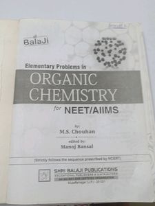 ELEMENTARY PROBLEM IN ORGANIC CHEMISTRY FOR NEET