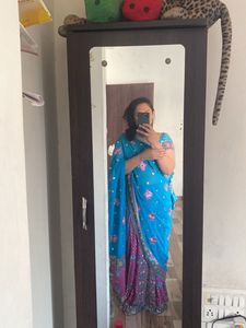 Chaniyacholi Style Saree Ready To Wear