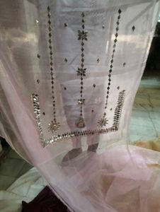 New Zari Work Dress Material Kapda Garara Dres