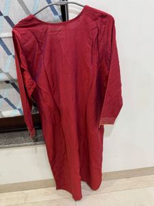 Elegant Maroon Kurta Set