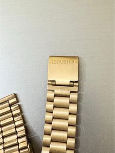 Casio A168 Watch Rose Gold unused