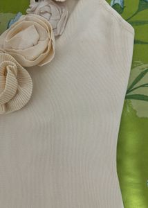 ZARA Floral Detailing Bodysuit