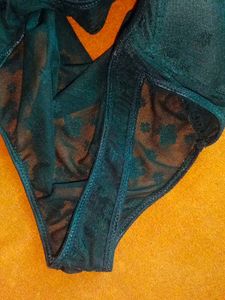 Vintage Black Lace Bra Top