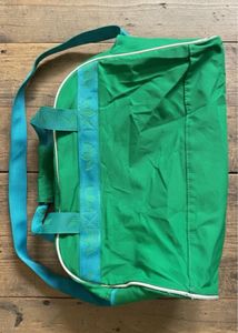 Adidas Originals Vintage Green Duffle /gym Bag