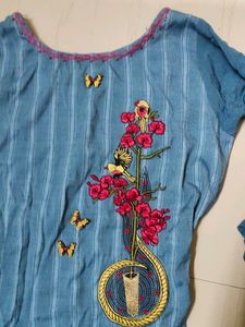 Embroidered Kurta For Women SALE