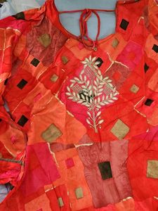 Patchwork Design Kurta