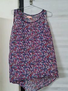 Floral Sleeveless Top