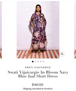 Desinger Floral Print Dress