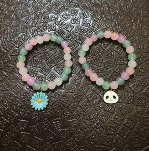 Combo Of 2 Cute Beaded Charm Bracelets