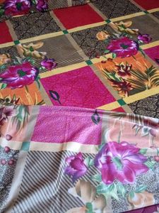 Woolen Badsheet(Double) With Pillow Cover