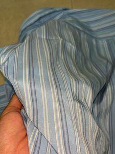 Striped Button-Down Top