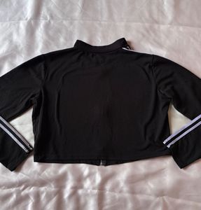 Black Zipper Top