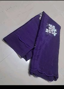 Elegant Green Embellished Saree