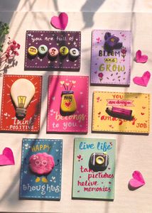3D Clay Fridge Magnets Set