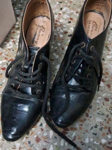 Black Formal Heeled Boots