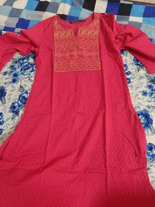 Avaasa Beautiful Pink Kurta