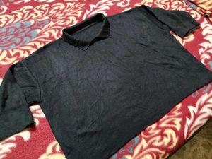 Cute Black Collor Crop Top