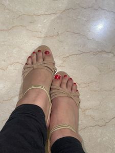 Beige Heels