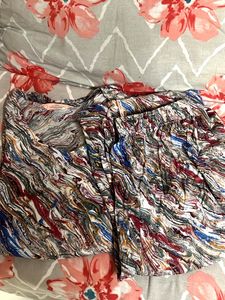 Abstract Print Pajama Set