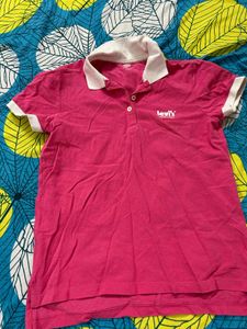 Women Tshirt Hot Pink Color