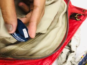 Authentic 💯 🇺🇸 Amarican Leather Co. Red Handbag