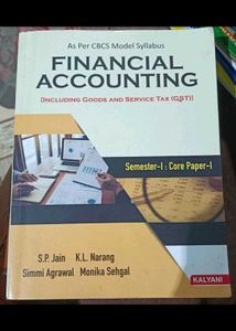 Financial Accounting: Including Goods and Service