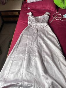Blush Corset Maxi Dress
