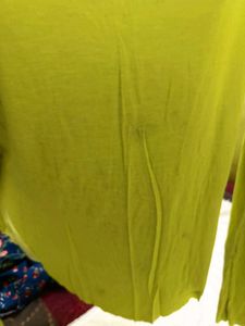 Yellow Long Sleeve Top