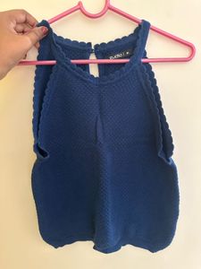 Blue zudio Halter Top