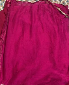 Elegant Pink Anarkali Kurta Set