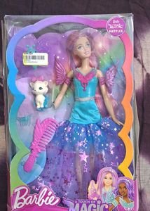 Barbie Magic Of Touch Doll With Pets