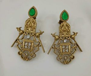 Pure Brass Earrings