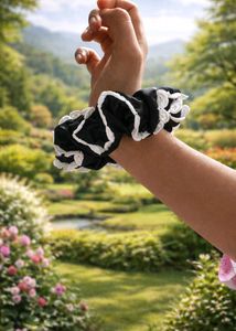 Elegant Satin Scrunchie (pack of 2)