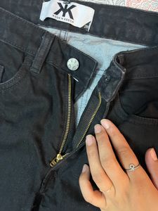 Two Tone Denim Pants