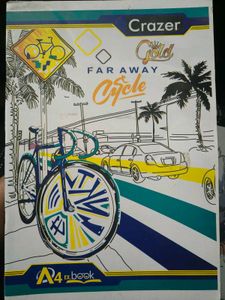 Crazer Gold A4 Exercise Book