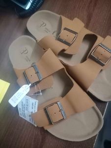 Pranzo Brown Buckle Sandals - Size 40
