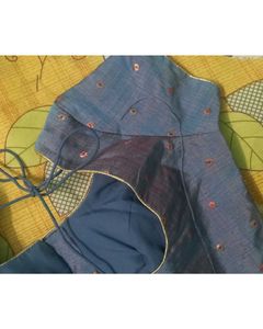 Grey Multishaded Stitched Blouse