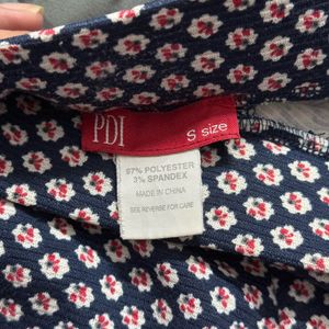 Floral A-Line Skirt