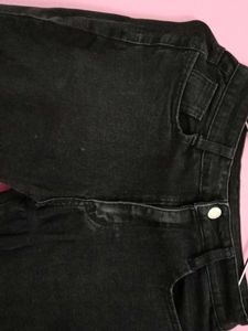 Black Flared Jeans