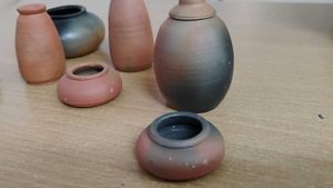 Miniature Clay Pots