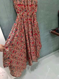 Floral Print Maxi Dress
