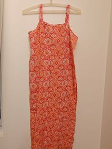 House Of Pataudi Pink &amp; Red Kurta