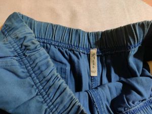 Blue Casual Shorts