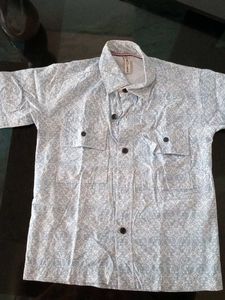 Patterned Short Sleeve Shirt