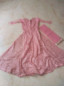 Pink Embellished Dress