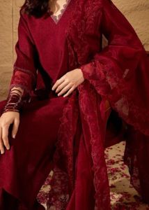 Elegant Maroon Kurta Pant Set