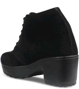 Black Heeled Ankle Boots for women (UK 8) size