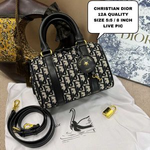 DIOR OBLIQUE IN SPEEDY DENIM WITHOUT BOX