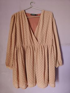 Blush Pink Babydoll Dress